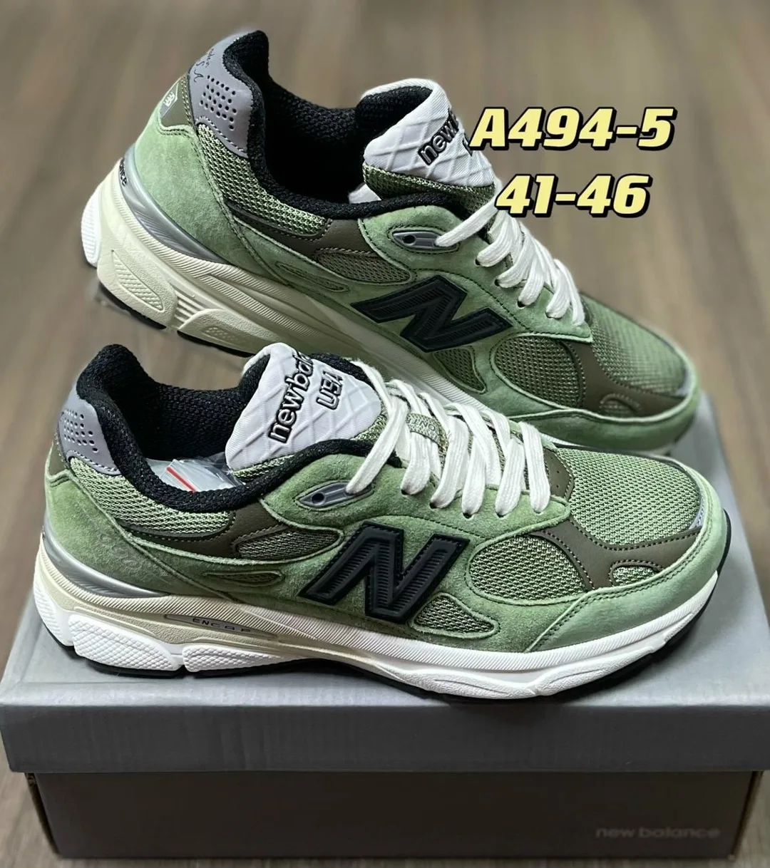 Кроссовки NEW Balance 990 V3 в оригинальной коробке — фото 2