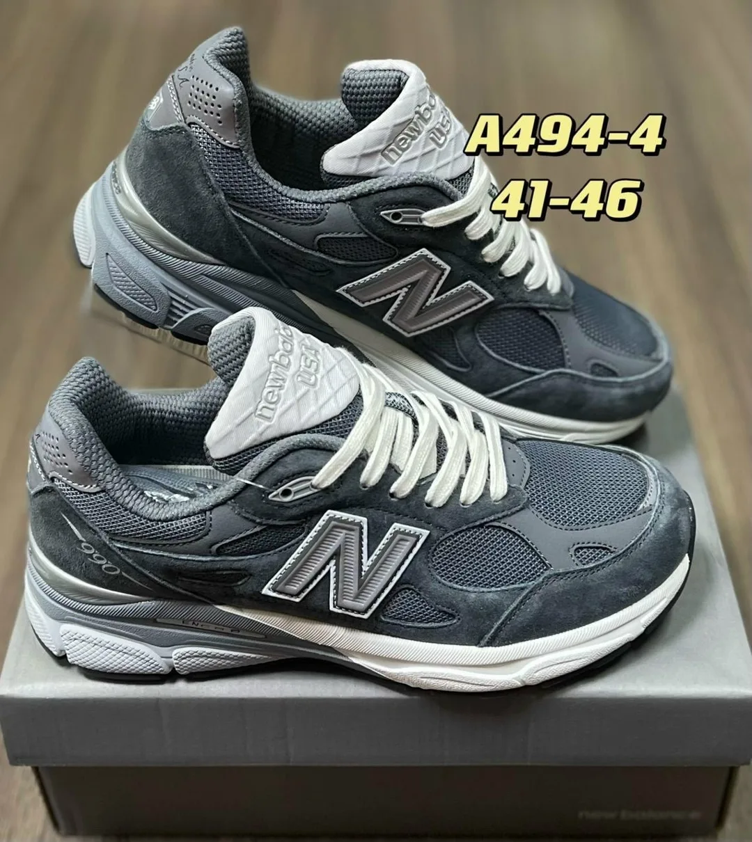 Кроссовки NEW Balance 990 V3 в оригинальной коробке — фото 3
