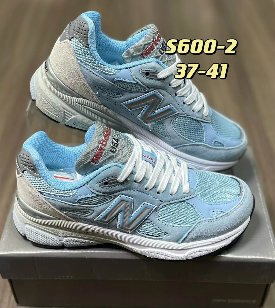 Кеды NEW Balance 990 в оригинальной коробке — фото 5
