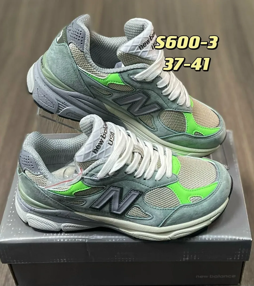 Кеды NEW Balance 990 в оригинальной коробке — фото 6