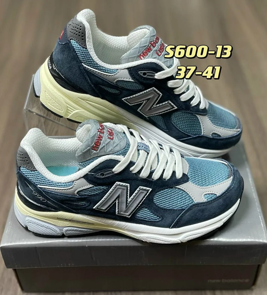 Кеды NEW Balance 990 в оригинальной коробке — фото 7