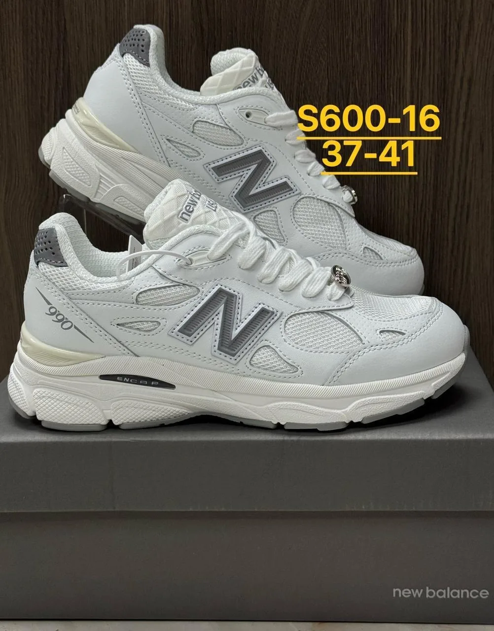 Кеды NEW Balance 990 в оригинальной коробке — фото 2