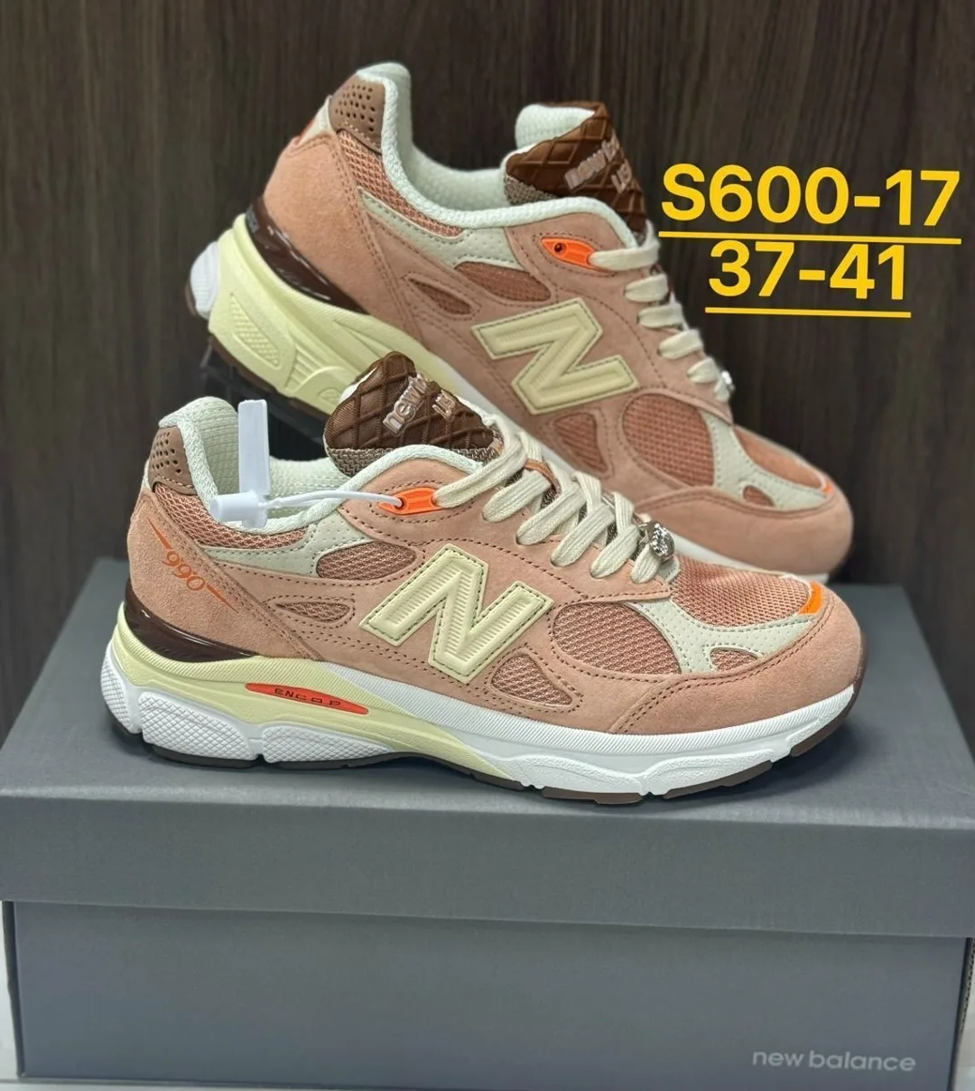 Кеды NEW Balance 990 в оригинальной коробке — фото 3
