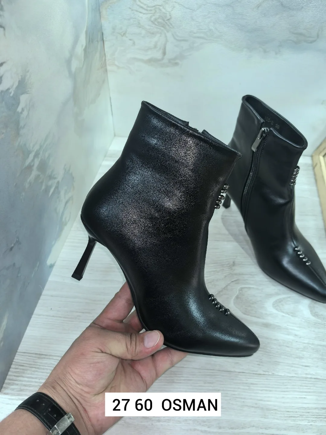 Ботинки кожзам — фото 3