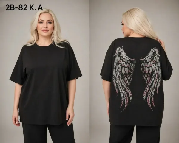 Футболка из 95 хлопка и 5 спандекса — фото 4