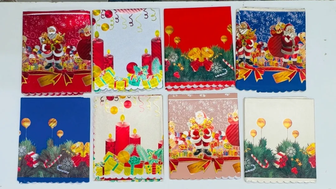 Скатерти клеёнка новогодний — фото 8