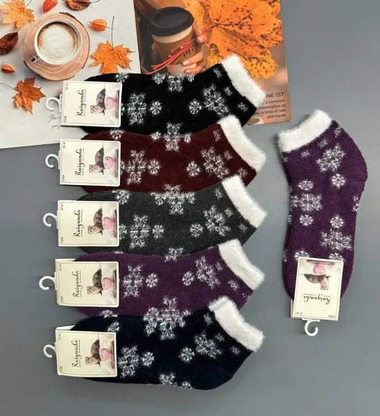 Носки женские из норки — фото 4