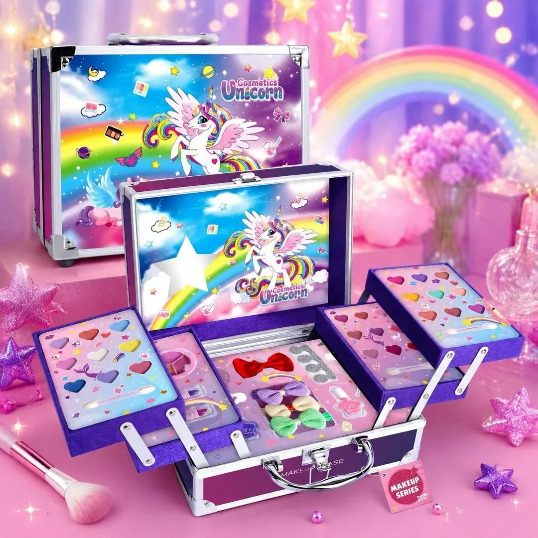 Игрушка Набор детской декоративной косметики 3 яруса — фото 1