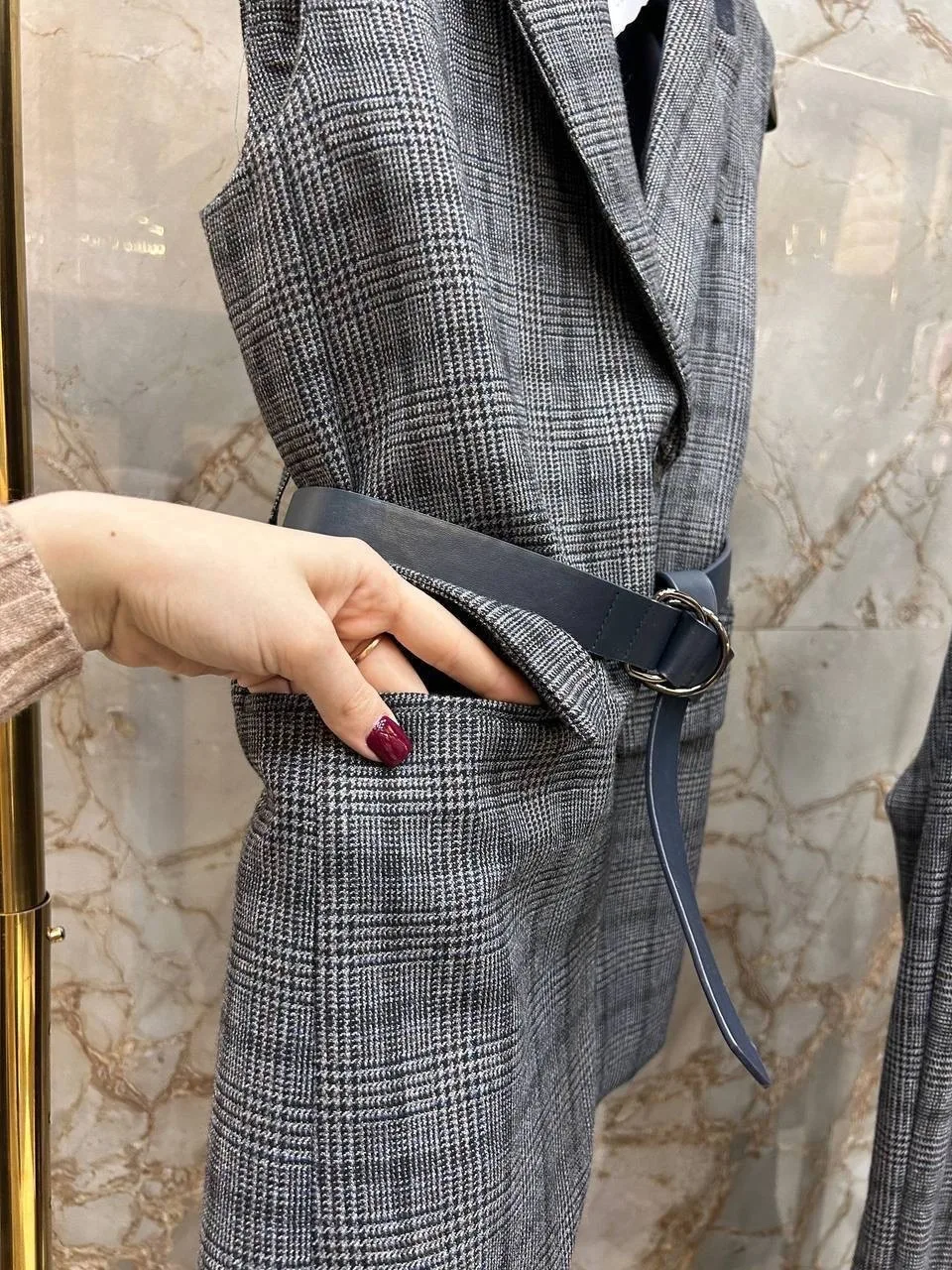 Жилетка из ткани premium quality — фото 4