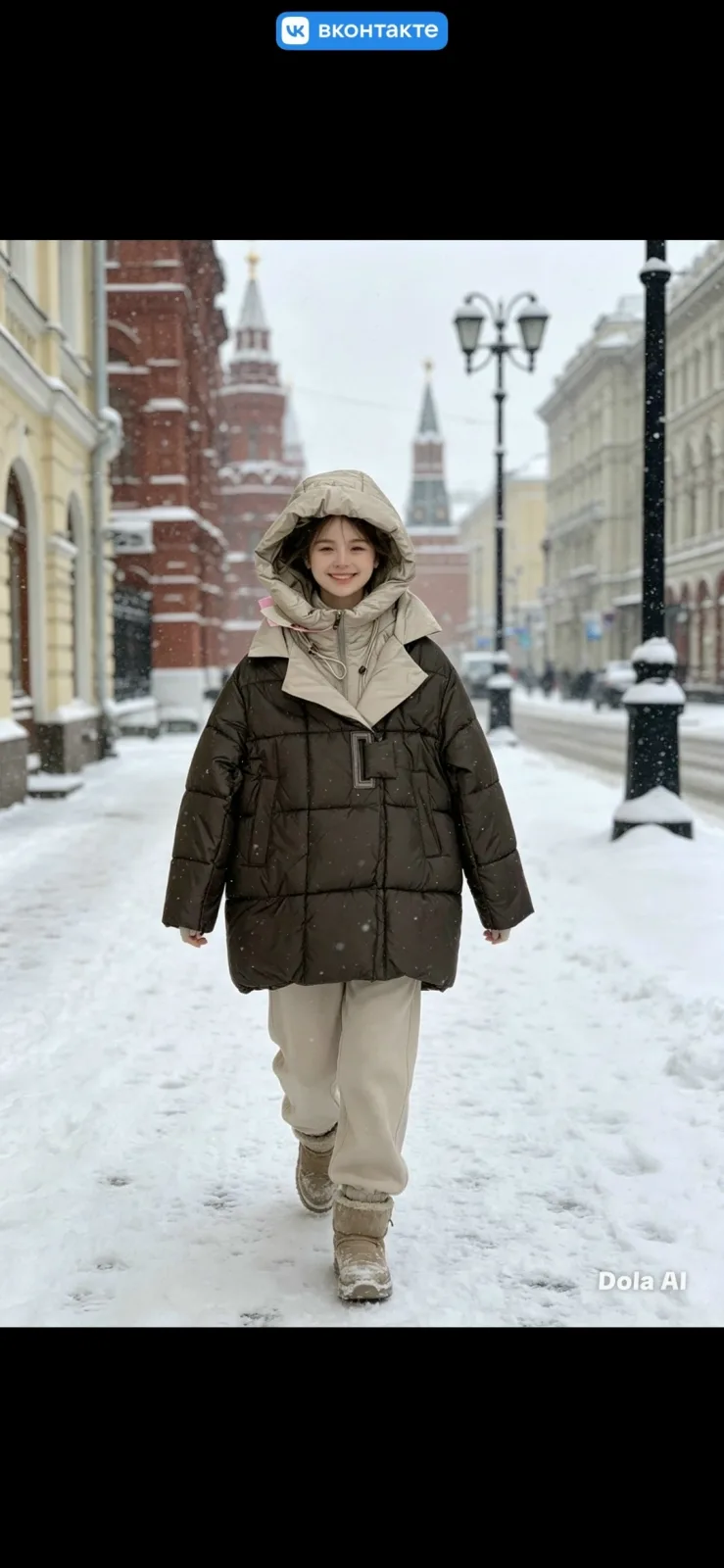 Куртка зимняя с мембраной и утеплителем холлофайбер — фото 1