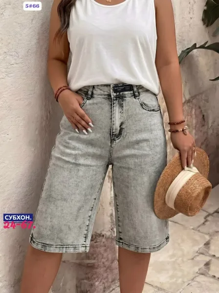 Шорты, джинсовые — фото 1