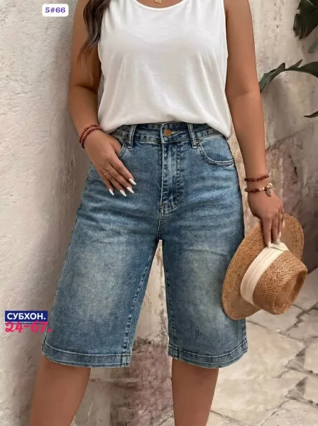 Шорты, джинсовые — фото 2