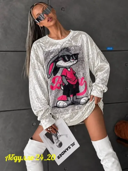 Тёплая кофта из качественного велюра — фото 4