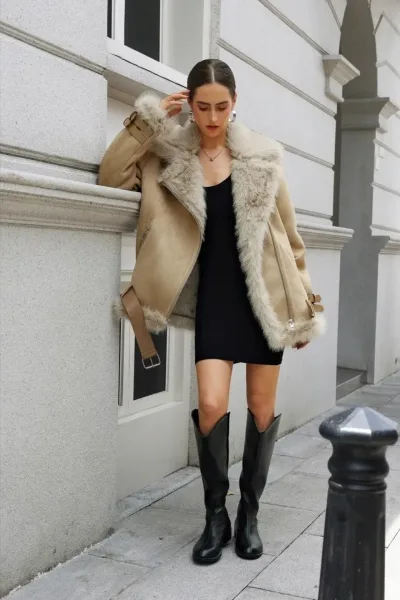 Дубленка, замш, замша — фото 16