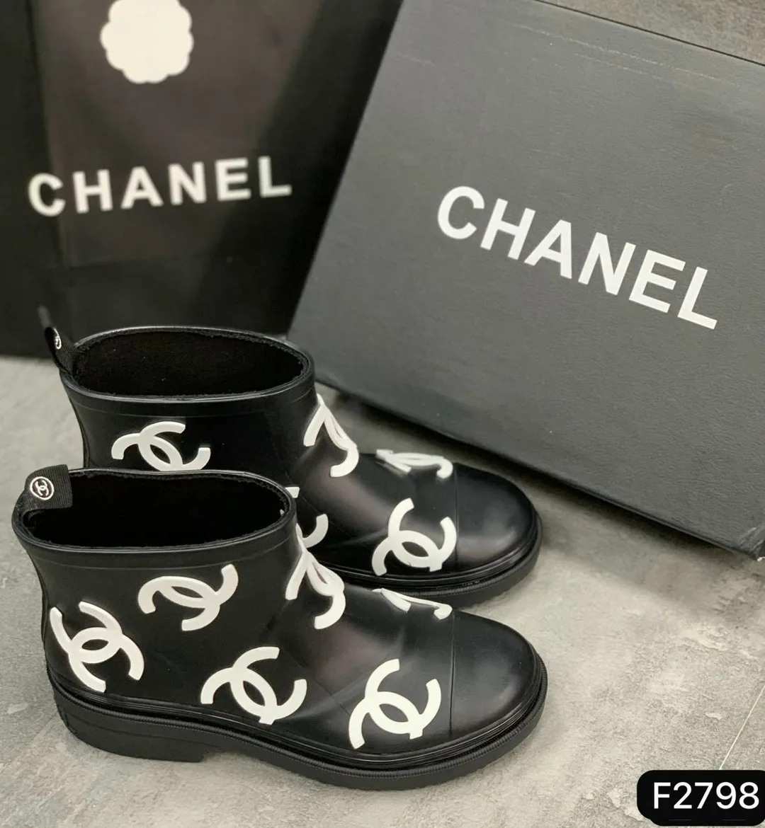 Туфли CHANEL из натуральной кожи — фото 1