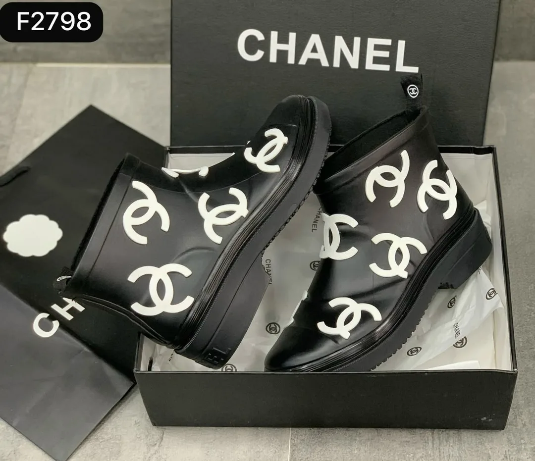 Туфли CHANEL из натуральной кожи — фото 3