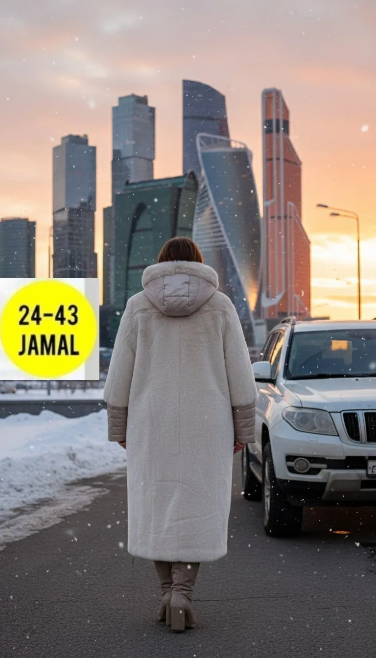 Шуба свободного кроя — фото 4