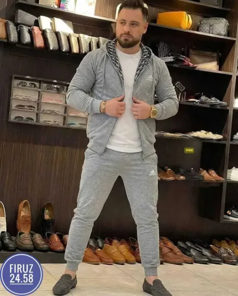 Костюм мужской из ткани двухнитка — фото 2