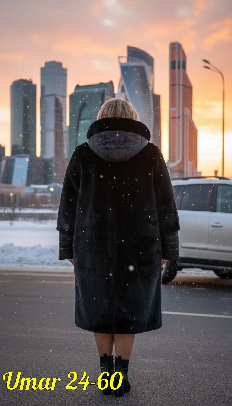 Шуба свободного кроя — фото 2