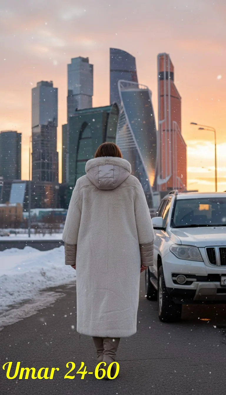 Шуба свободного кроя — фото 4