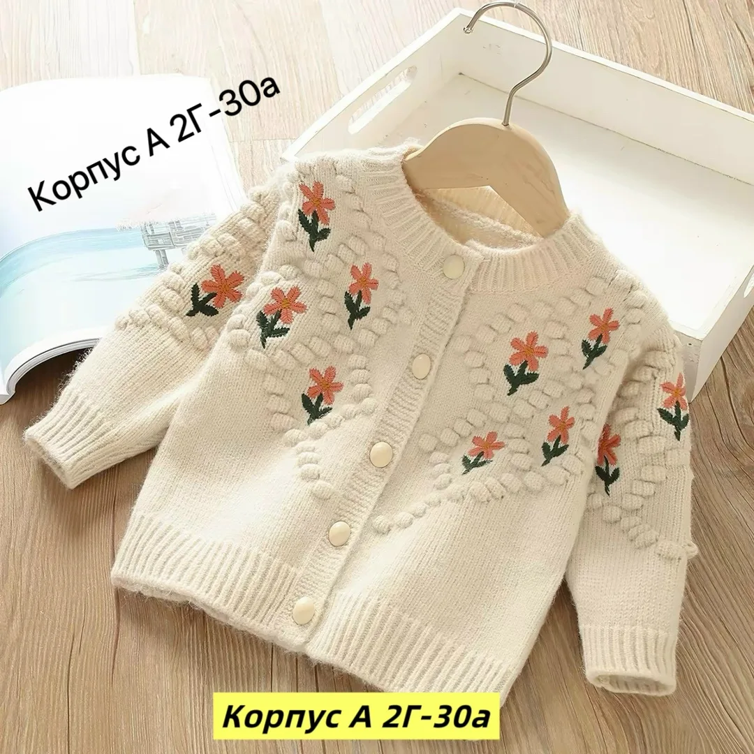 Свитер из флиса и хлопка — фото 1