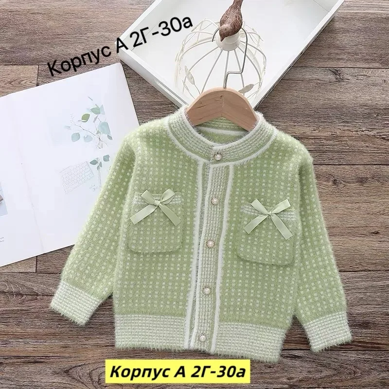 Свитер из флиса и хлопка — фото 4