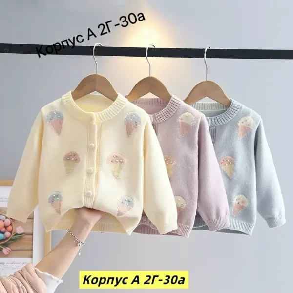 Свитер из флиса и хлопка — фото 4
