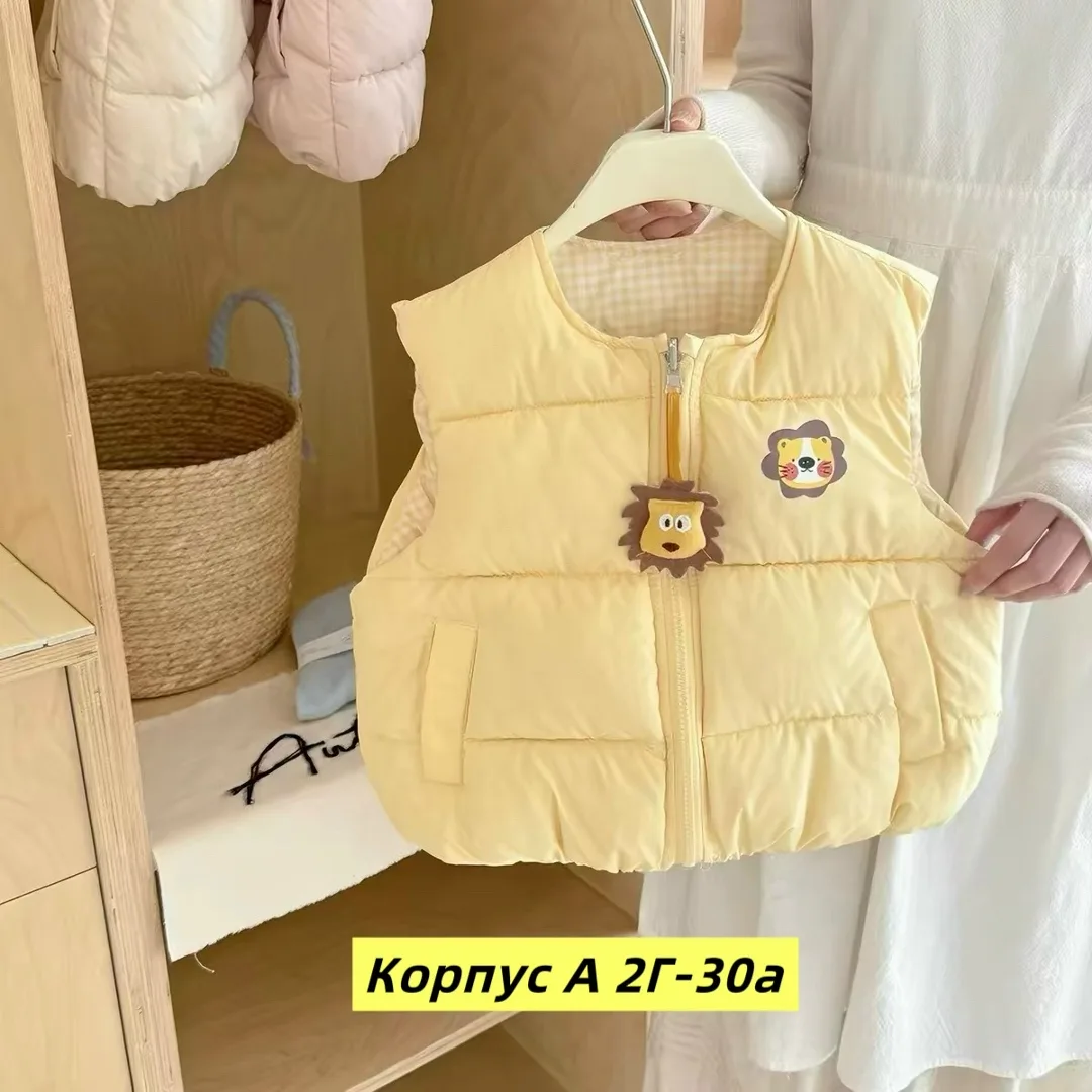 Жилет из искусственного меха — фото 4