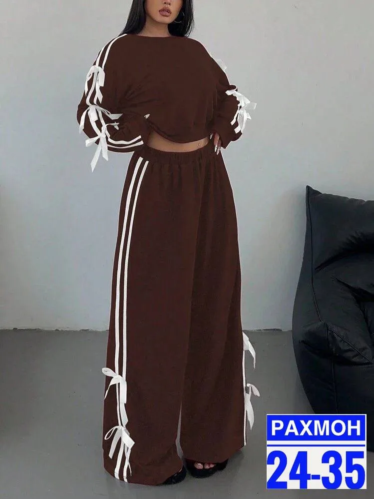 Костюм двойка из ткани двухнитка — фото 3