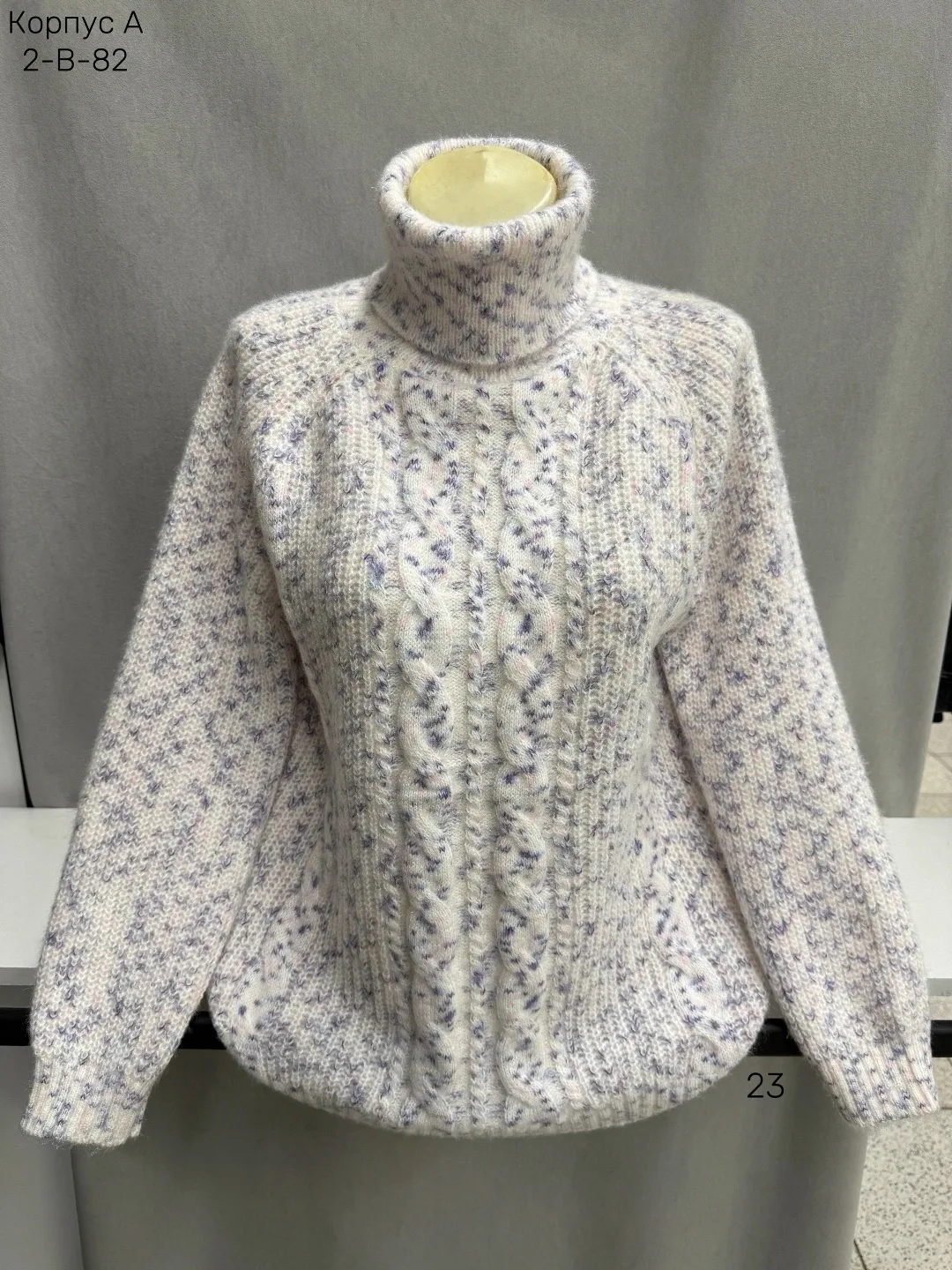 Водолазка, хлопок 80 CASHMERE, 20 WOOL — фото 7