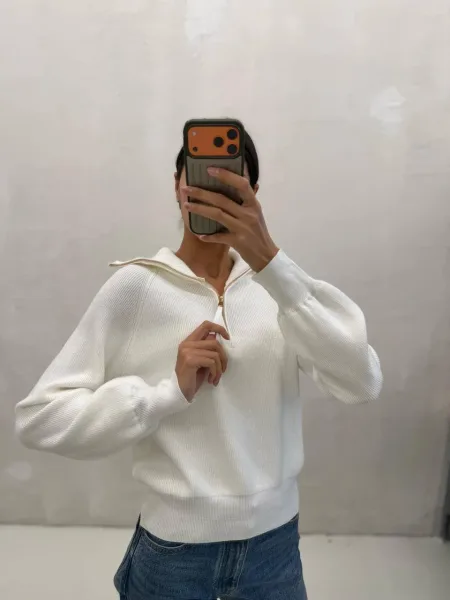 Кофта, однотонная — фото 5