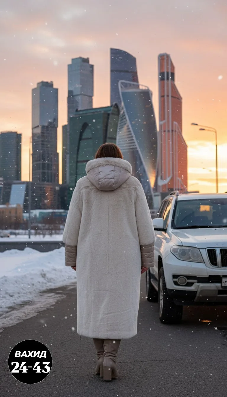 Шуба свободного кроя — фото 6