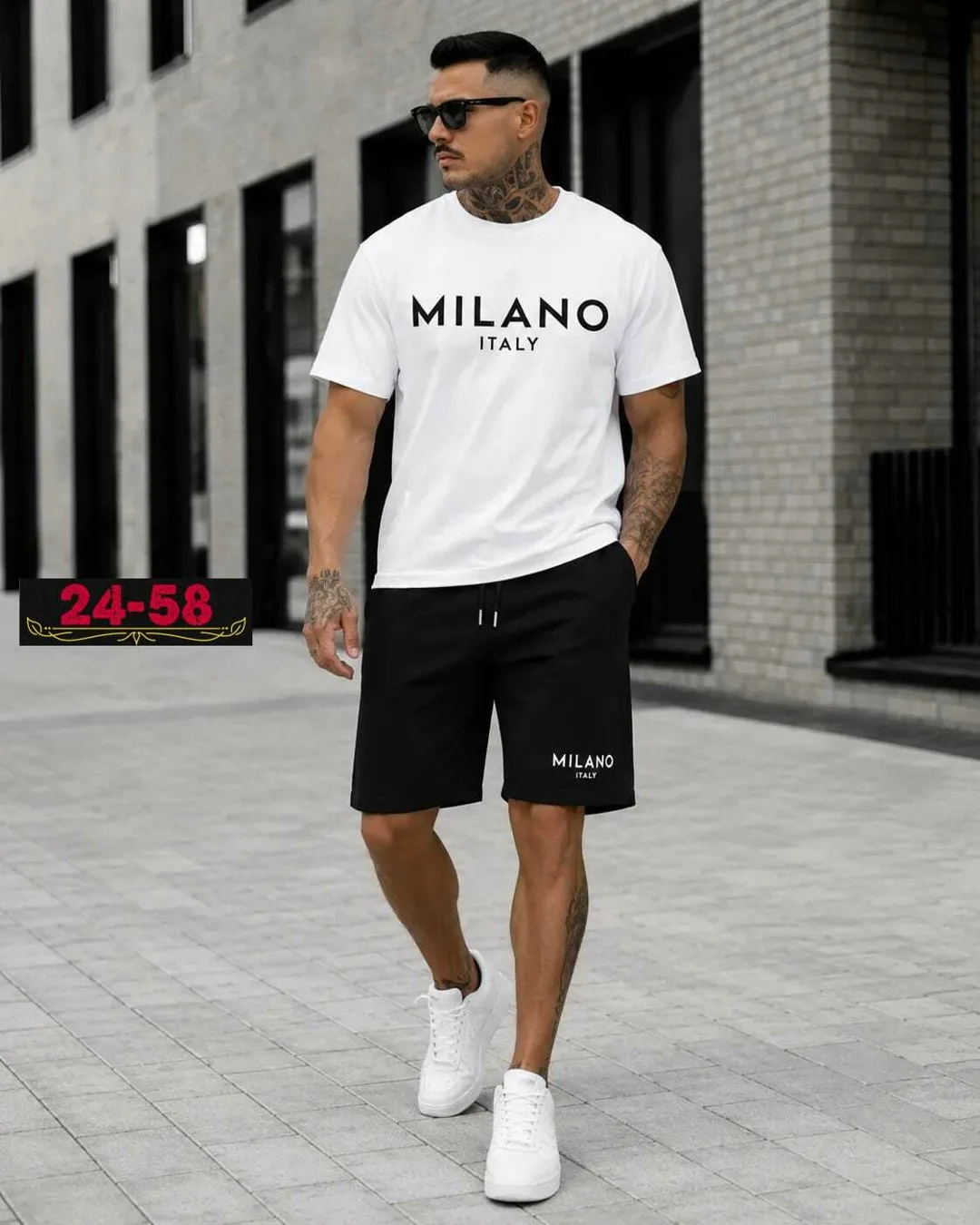 Костюм-двойка MILANO удобный и модный вариант на каждый день — фото 1