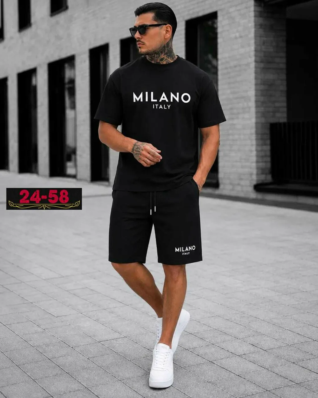 Костюм-двойка MILANO удобный и модный вариант на каждый день — фото 3