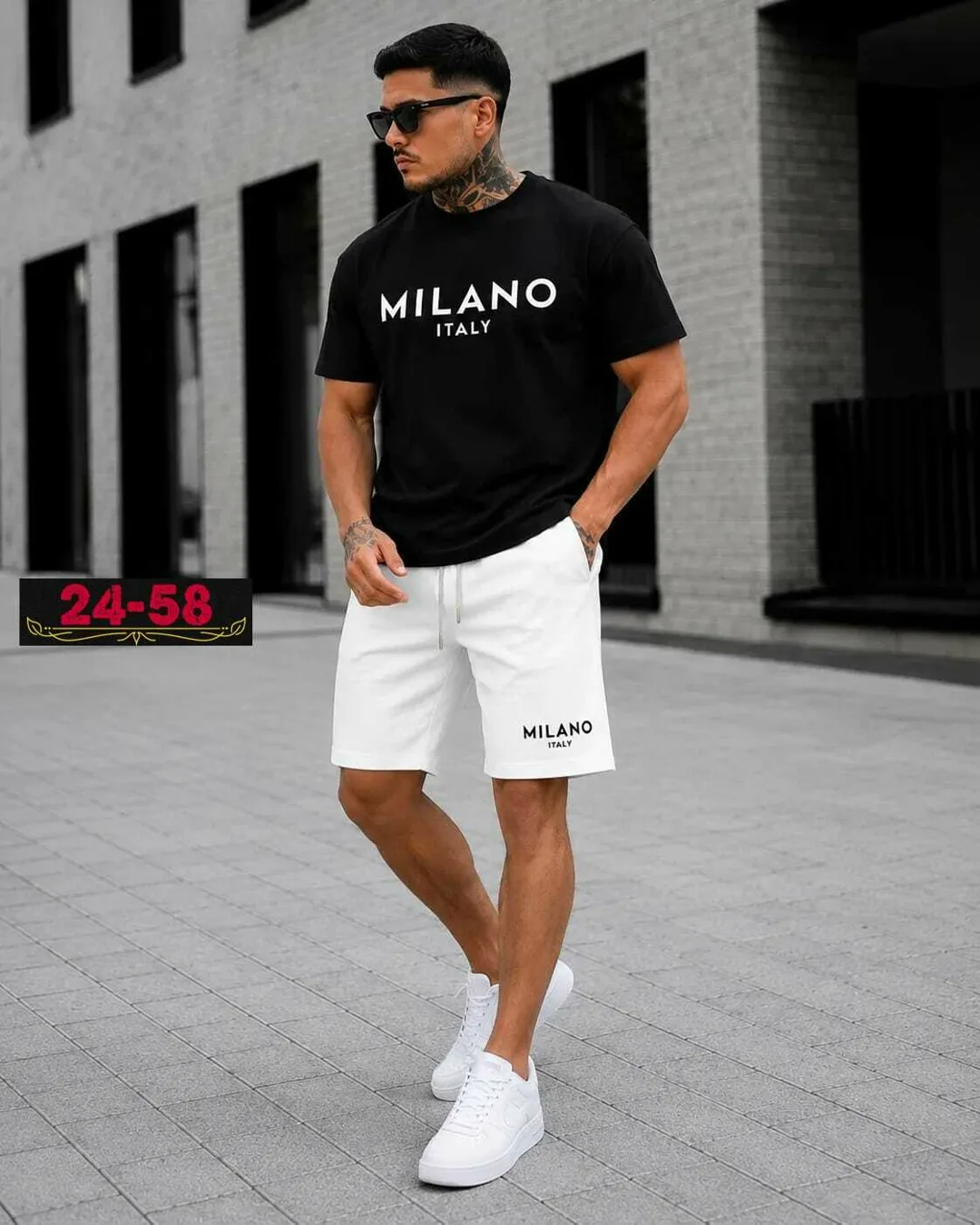 Костюм-двойка MILANO удобный и модный вариант на каждый день — фото 4