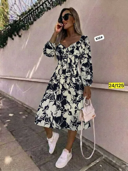 Платье из ткани Прадо — фото 1