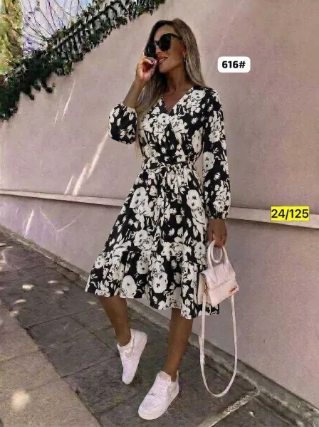 Платье из ткани Прадо — фото 3