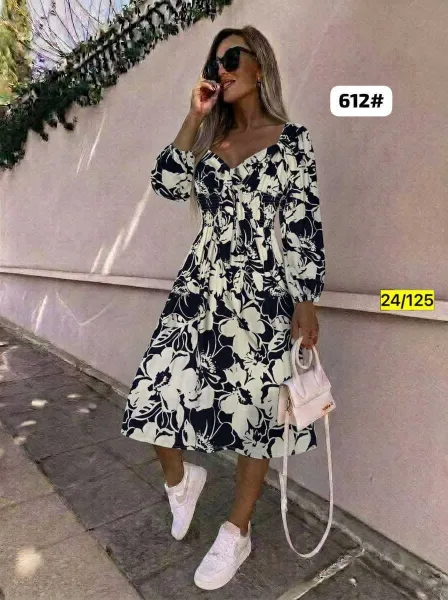 Платье из ткани Прадо — фото 5