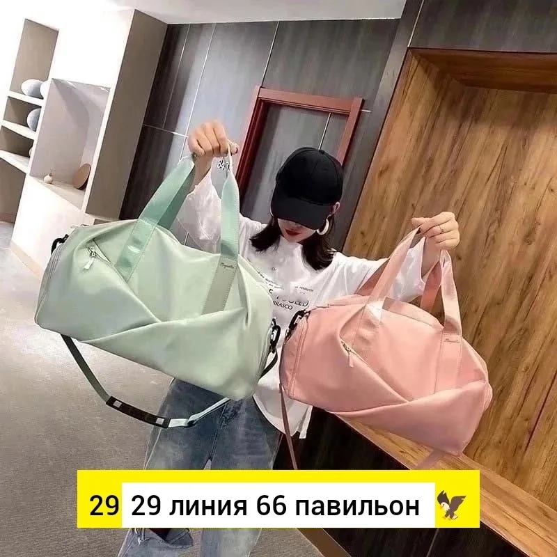 Спортивная сумка из текстиля с множеством карманов — фото 6