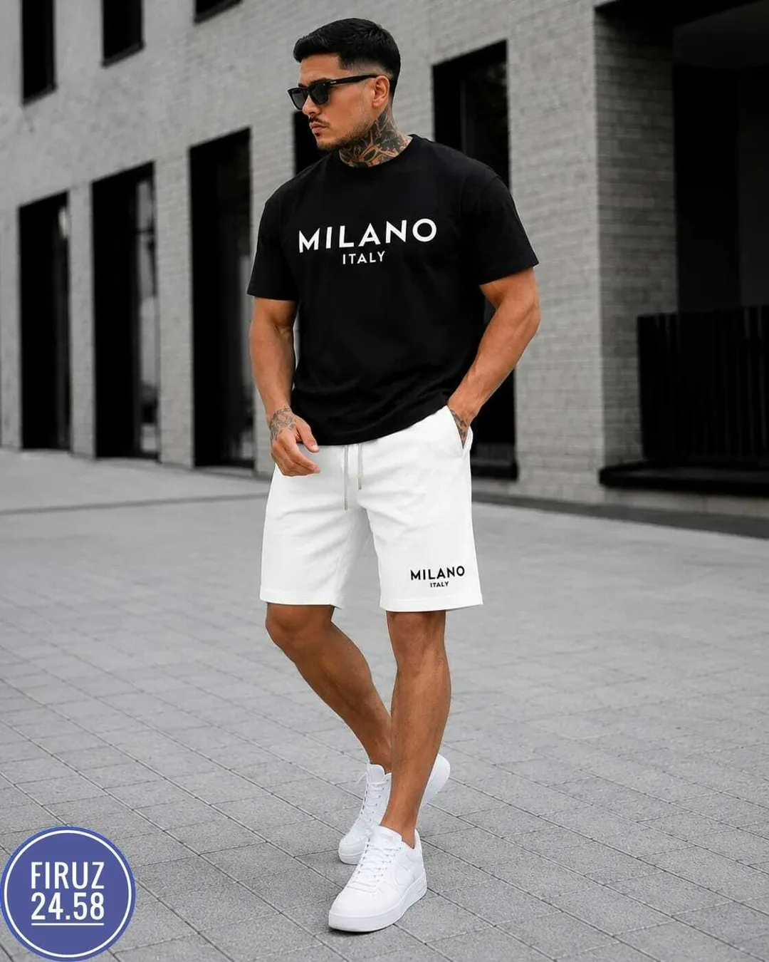 Костюм-двойка MILANO удобный и модный вариант на каждый день двухнитка — фото 1