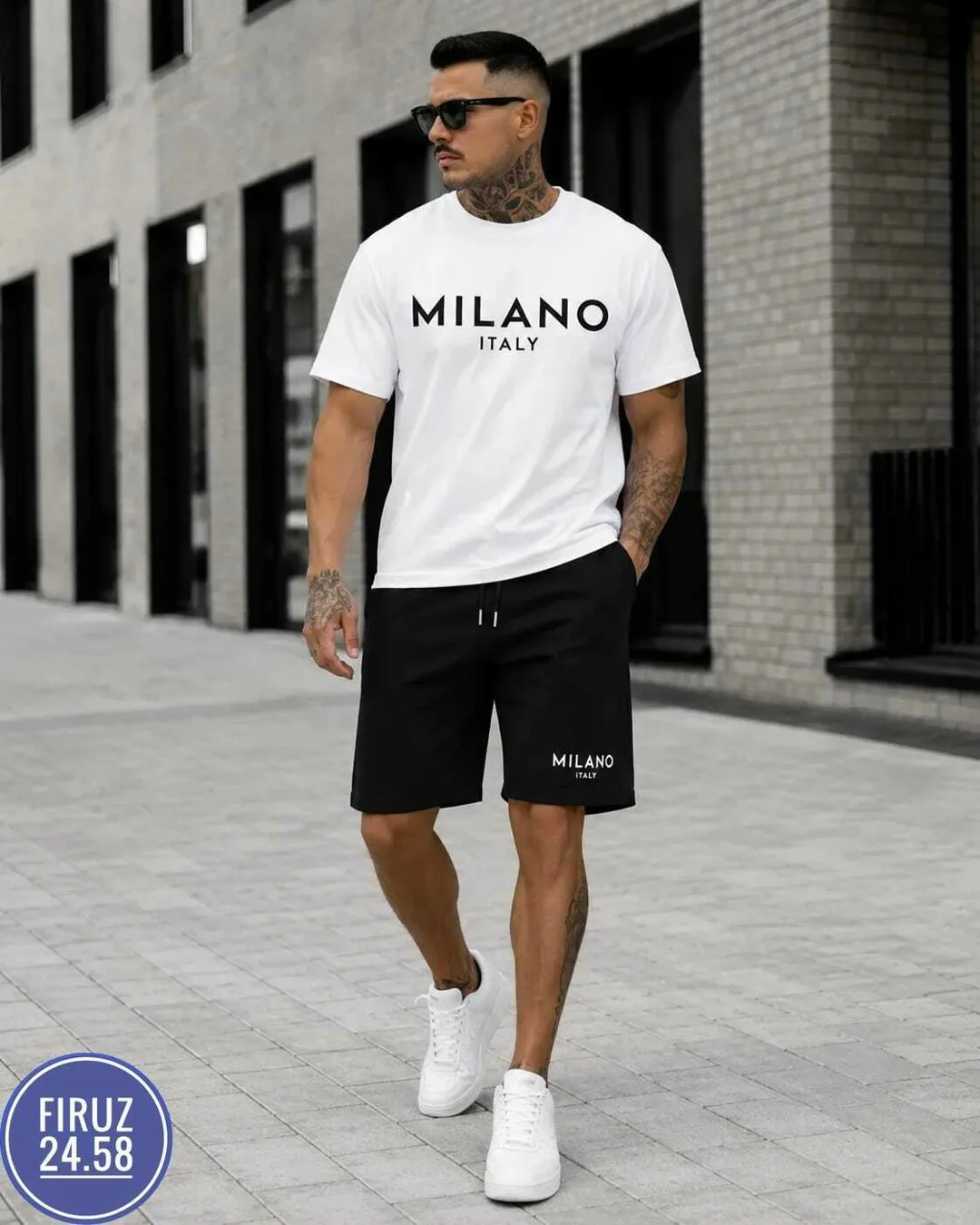 Костюм-двойка MILANO удобный и модный вариант на каждый день двухнитка — фото 2