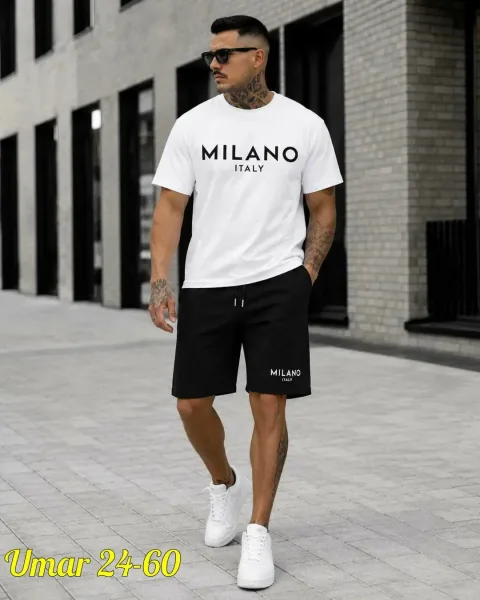 Костюм-двойка MILANO удобный и модный вариант на каждый день двухнитка — фото 6