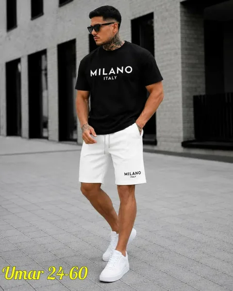 Костюм-двойка MILANO удобный и модный вариант на каждый день двухнитка — фото 7