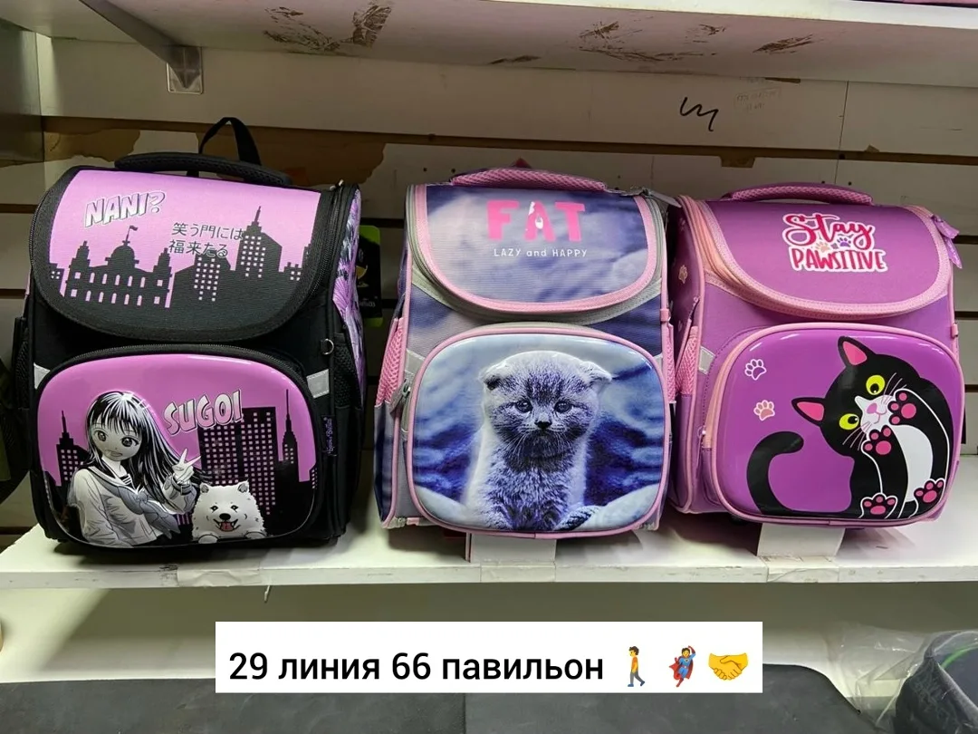 Рюкзак тканевый для школьников — фото 2