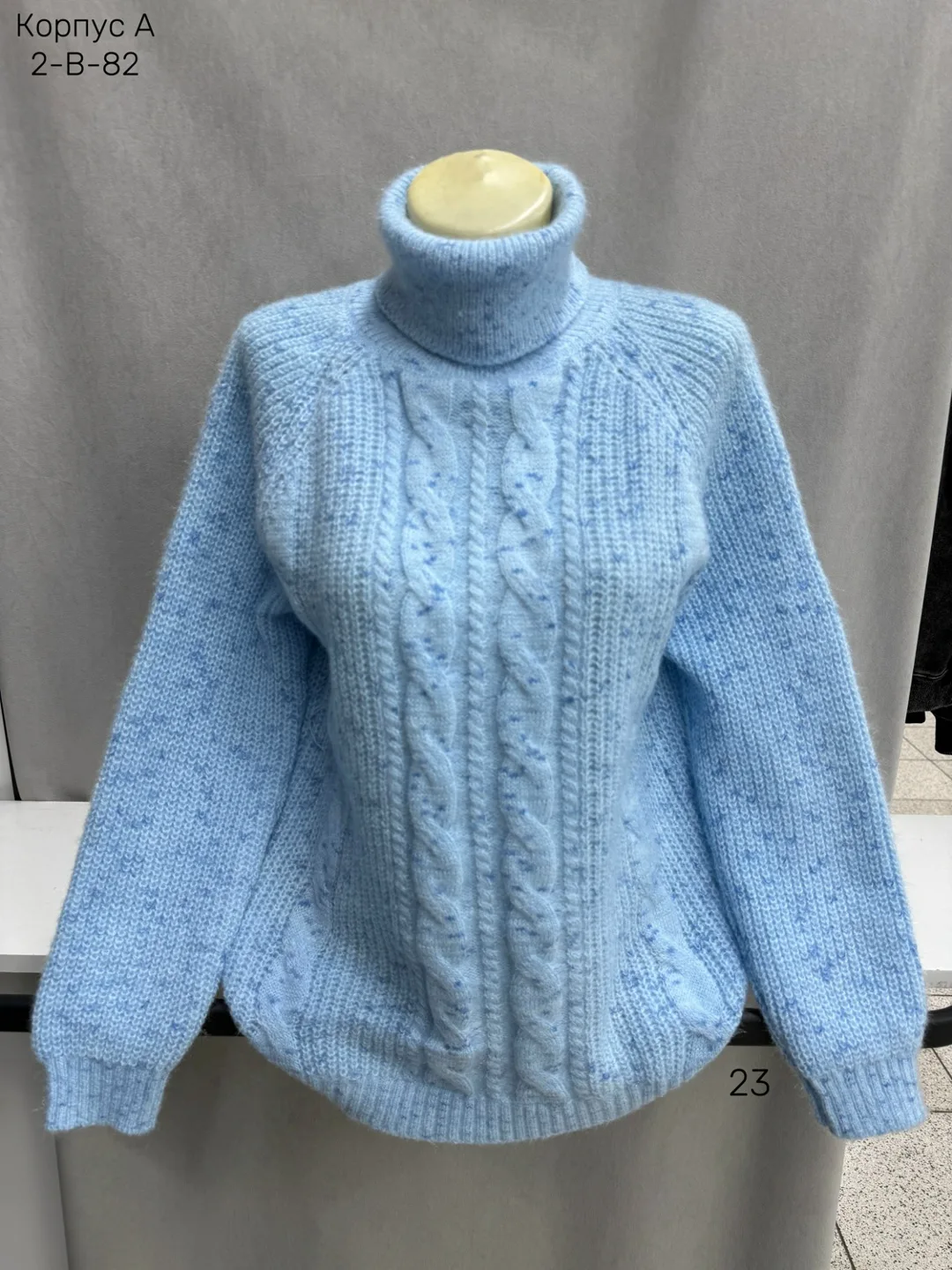 Водолазка, хлопок 80 CASHMERE, 20 WOOL — фото 4