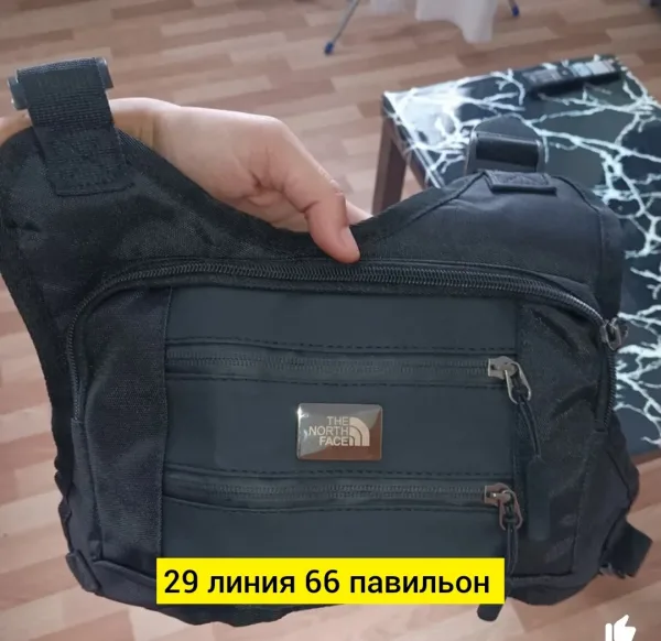 Сумка на пояс из ткани Оксфорд — фото 27