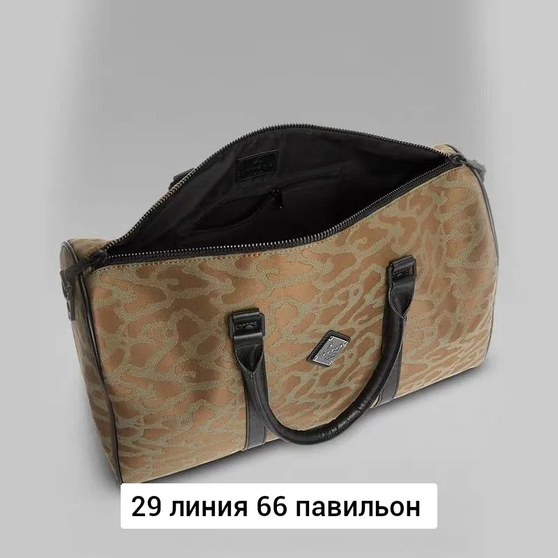 Спортивная сумка из эко кожи дорогой эко кожа — фото 5