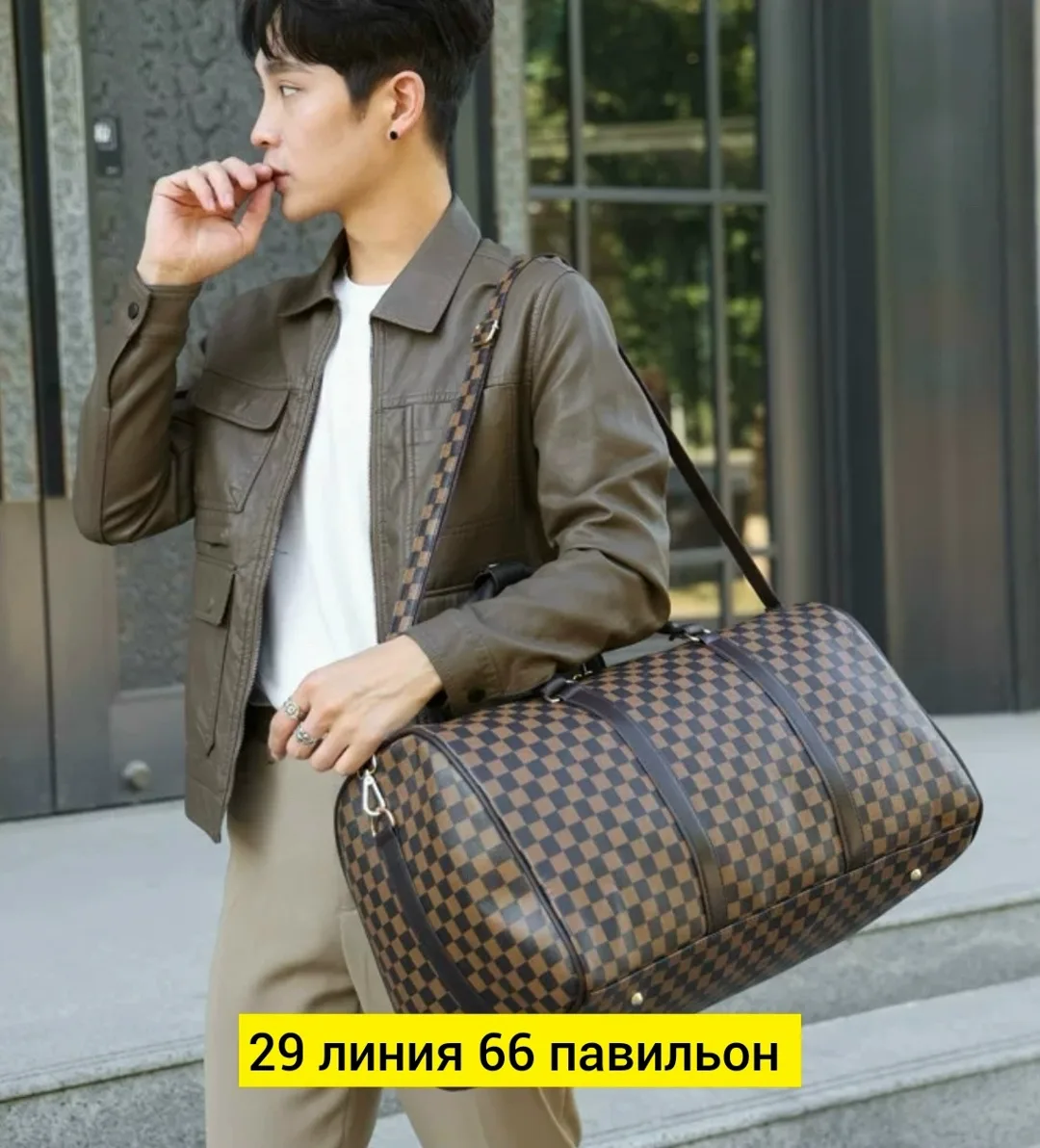 Дорожная сумка из эко-кожи — фото 2