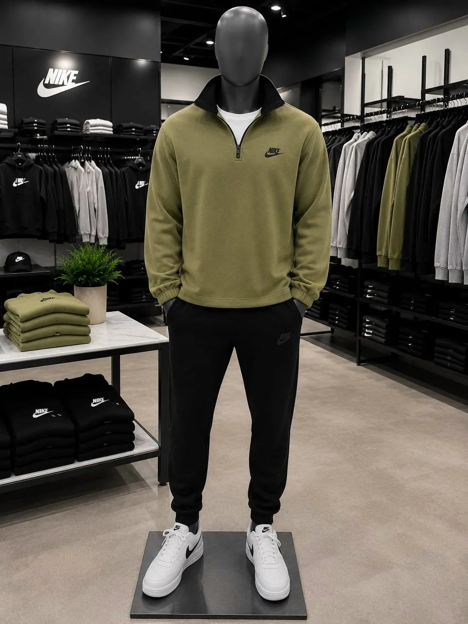 Костюм Nike в лаконичном спортивном стиле — фото 1