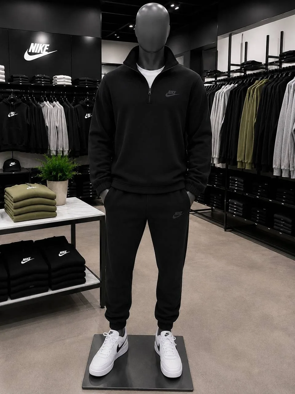 Костюм Nike в лаконичном спортивном стиле — фото 2